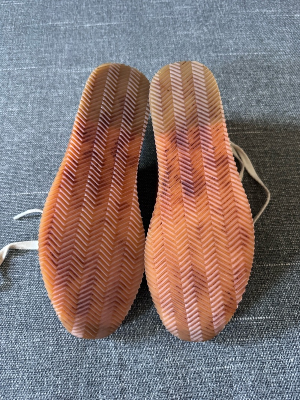 Roan Bed/Stu Maudt Pecan Leather and Suede Sneakers - Picture 9 of 10